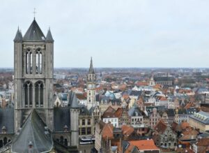 Zicht over Gent