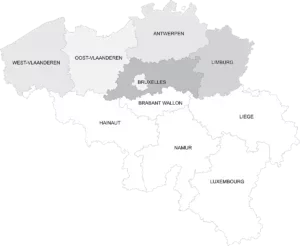Provincies van Vlaanderen en België
