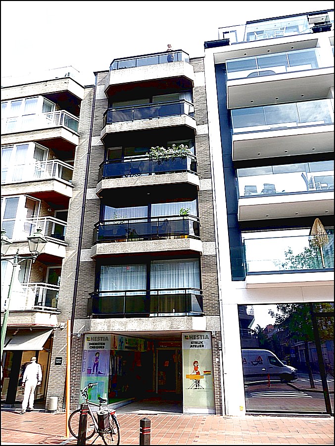 Appartement te Antwerpen waar een plaatsbeschrijving bij huur werd uitgevoerd. 